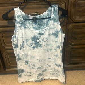 Tie Dye Long Tank Top
